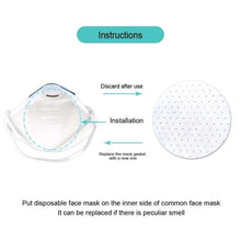 Load image into Gallery viewer, Care Masks Carbon Filter Windproof
